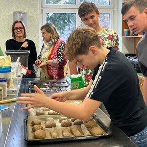 Brotbacken mit Comunity Nurse